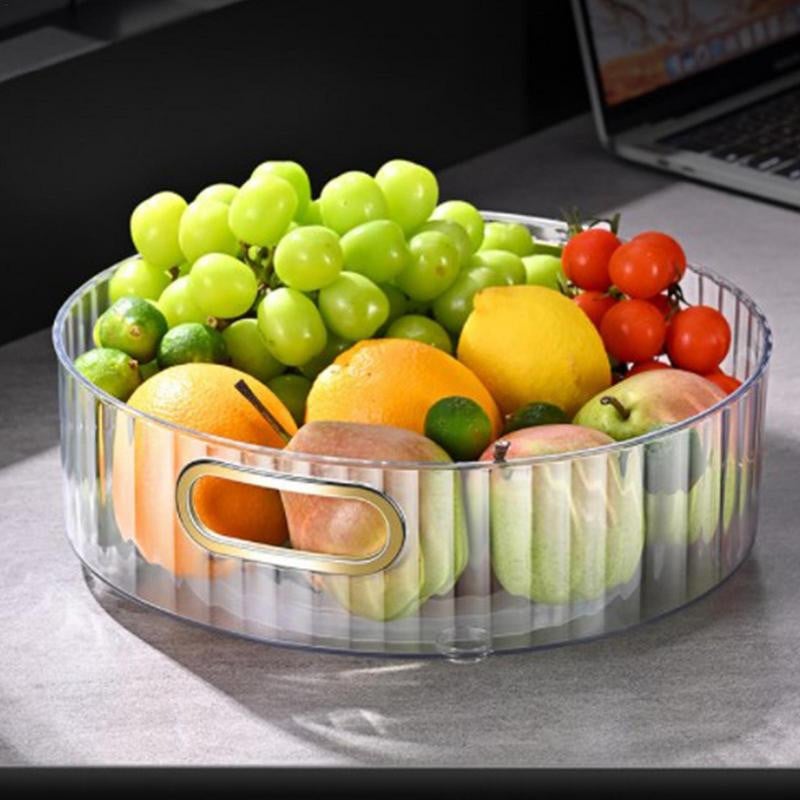 Cutie de depozitare cu placă turnantă Organizator de condimente pentru bucătărie Organizator multifuncțional rotativ complet pentru bucătărie, baie, cămară frigider