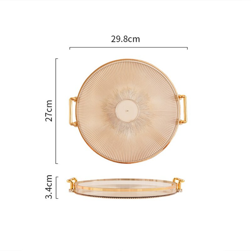 Kreativne ladice za pohranu Tanjur s voćem Posude za pohranu nakita Posude za pohranu parfema Pladanj za kozmetiku Home Decor Organizator za kućnu pohranu