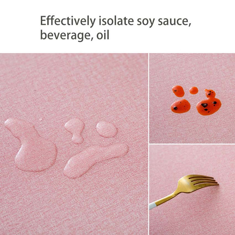 PVC staltiesė vandeniui atspari alyvai atspari valgomojo stalo užtiesalai Paprastas vienspalvis staltiesės užvalkalas, skirtas vakarėlio namų vestuvių dekoravimui