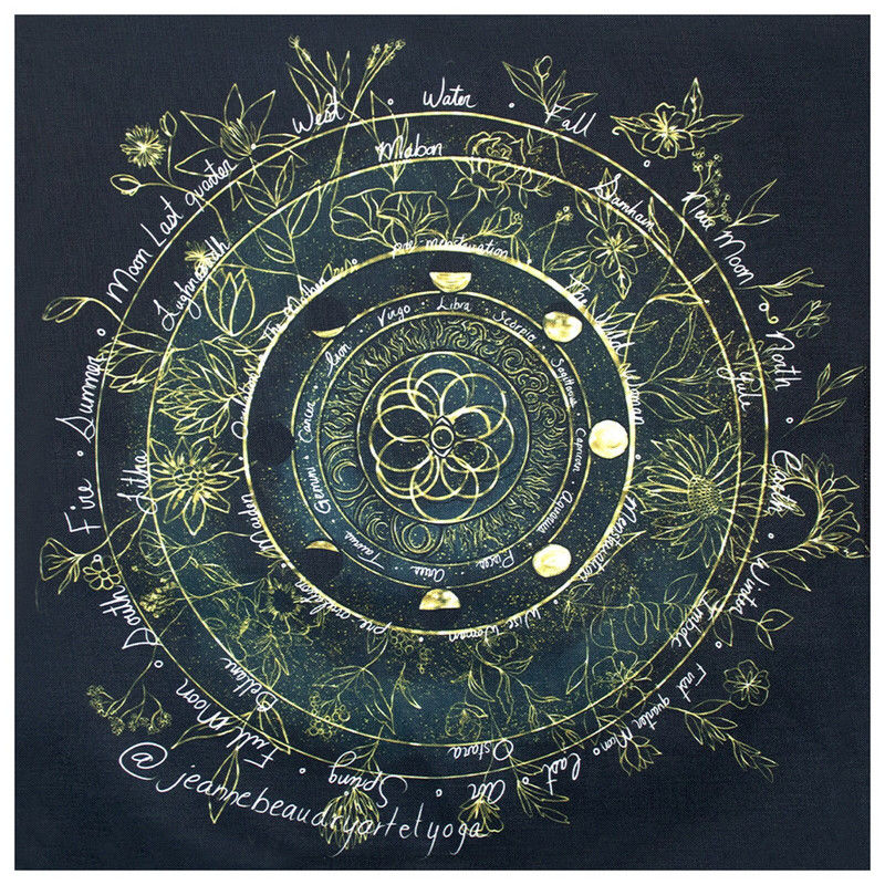 Elulill Taro kaardi laudlina Lina elupuu Ennustamise altari lauamäng Fortune Astroloogia Oraaklikaartide riie