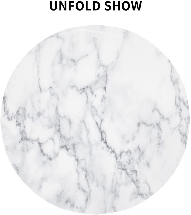Balto marmuro apvali staltiesė 60 colių ruitinė juoda ir pilka staltiesė vandeniui atsparus audinys sodybos abstraktus staltiesių dekoras