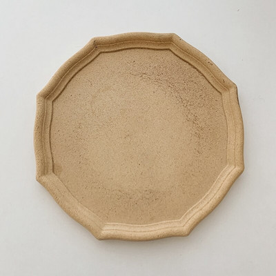 Jednostavna drvena ladica za pohranu, nordijski retro osmerokut, okrugla ladica za izlaganje nakita, vaza, ladica za aromaterapiju, tanjur za grickalice, stolni ukras