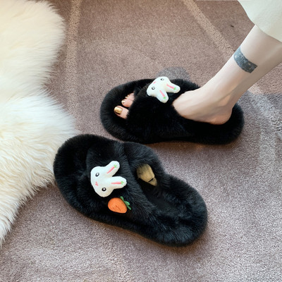 Dámske papuče s páperím - niekoľko modelov