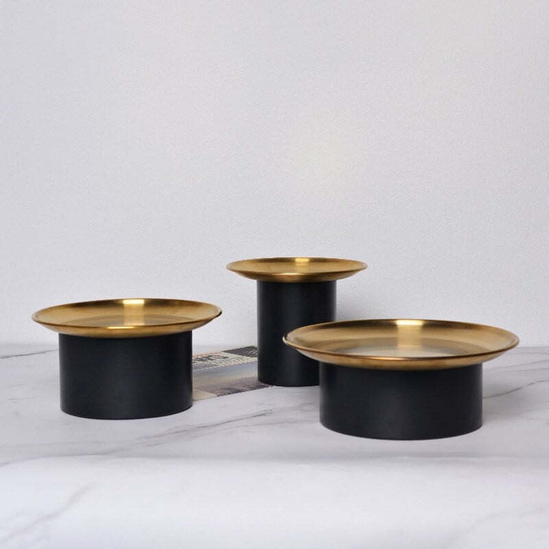 Száraz gyümölcstál Kozmetika Tálca Uzsonnák Edények Kulcsok Tárolódoboz Asztali egyéb Tartály fém borítással Otthoni dekoráció szervezők