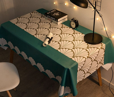 PVC stolnjaci nordijskog stila Kuhinjski vodootporni plastični stolnjaci otporni na ulja Pravokutni ispis Dekoracija kućnog stola za blagovanje