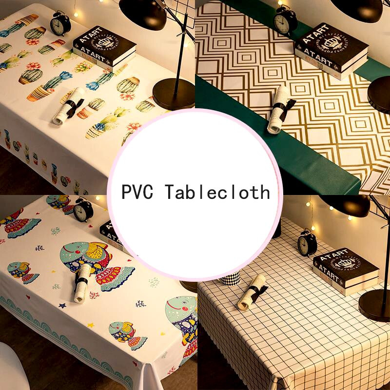 Severský štýl PVC obrusy kuchynské vodeodolné olejotesné plastové obrusy obdĺžnikové tlačené domáce jedálenské súpravy dekorácie