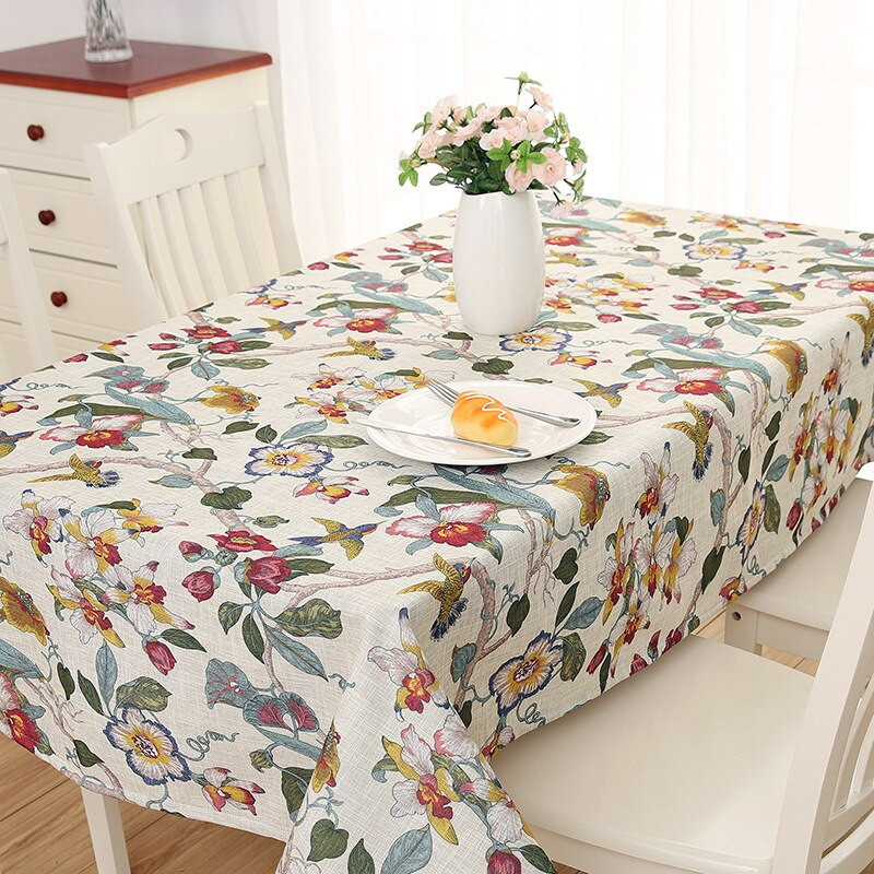 Europa Retro staltiesė su gėlėmis marginta stačiakampio formos staltiesė nėriniuota staltiesė vestuvėms Karštas išpardavimas