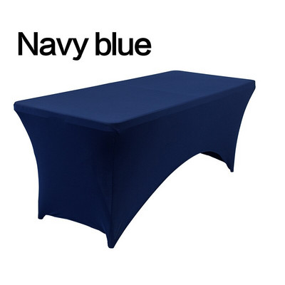 New Cocktail High Stretch Spandex esküvői szálloda születésnapi asztaltakaró büféterítő asztalgarnitúra terítő dekoráció 183x76x76cm