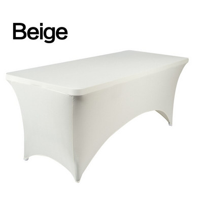 New Cocktail High Stretch Spandex esküvői szálloda születésnapi asztaltakaró büféterítő asztalgarnitúra terítő dekoráció 183x76x76cm