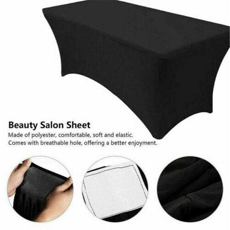 Kozmetický salón Masáž Elastické predlžovanie mihalníc Prehoz na posteľ Make-up Spa Prestieradlo na stôl Masážne ošetrenie Spandex Prehoz na stôl