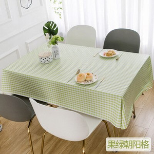 PVC asztalterítő vízálló és olajálló terítő Egyszerű négyzet alakú kockás terítő fehér nyomtatott fekete szürke terítő teaasztalhoz