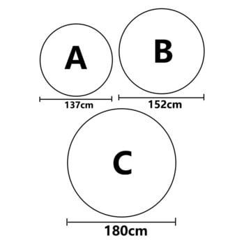 137cm/152cm/180cm Στρογγυλό τραπεζομάντιλο PVC Αδιάβροχο, αδιάβροχο, αδιάβροχο, αδιάβροχο κάλυμμα τραπεζιού χωρίς πλύσιμο για γαμήλιο πάρτι Ξενοδοχείο Διακόσμηση τραπεζαρίας σπιτιού