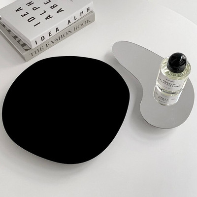 Stil mijlociu antic Tavă acrilică în formă specială Stil Ins neregulat Aceeași tavă pentru aromaterapie Decorare Placă de suport inferioară Cadou