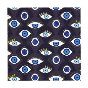 Τραπεζομάντιλο μάτια Διάφορα Evil Eye Kawaii Προσαρμοσμένο κάλυμμα τραπεζιού για πάρτι γενεθλίων Χονδρικό προστατευτικό τραπεζομάντιλο από πολυεστέρα