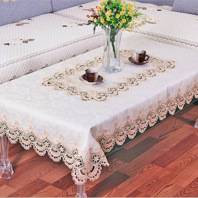 SHSEJA Europos klasikinės staltiesės vandenyje tirpios nėrinių staltiesės restoranų nėriniuotos staltiesės vakarėlių vestuvių dekoravimas