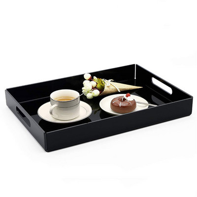 Akrilni pladanj Višenamjenski pladanj za hranu i piće Izdržljivi pladanj za nakit Kozmetički pladanj za kućnu kuhinju, dnevni boravak SAL99