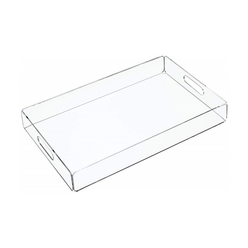 Akrilni pladanj Višenamjenski pladanj za hranu i piće Izdržljivi pladanj za nakit Kozmetički pladanj za kućnu kuhinju, dnevni boravak SAL99