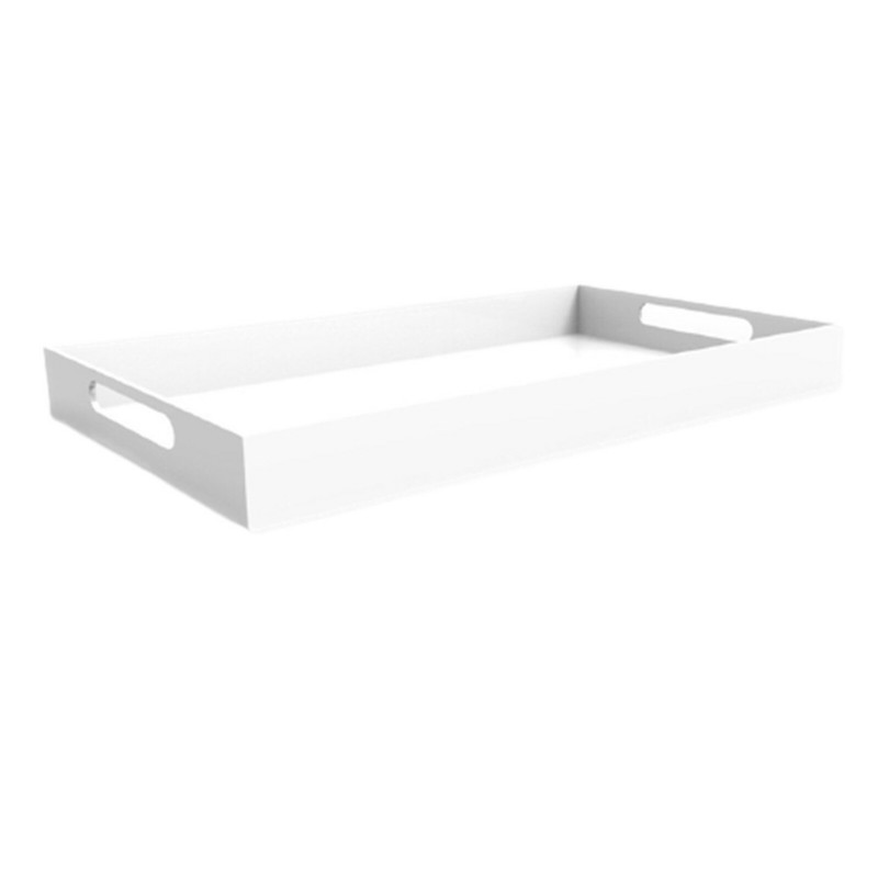 Akrilni pladanj Višenamjenski pladanj za hranu i piće Izdržljivi pladanj za nakit Kozmetički pladanj za kućnu kuhinju, dnevni boravak SAL99