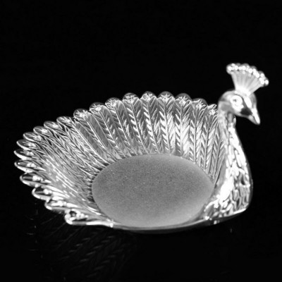 PEANDIM Златна елегантна чиния Луксозна птица в стил сушено ястие Плодова чиния Поднос за закуски Сватбено парти Домашна купа за ядки за декорация на маса