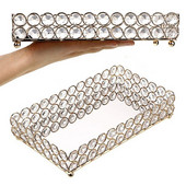 Luksuzni zlatni/srebrni pladnjevi za tanjure za Wedding Okrugli tanjuri s orašastim plodovima/slatki/kolači za kućne božićne ukrase