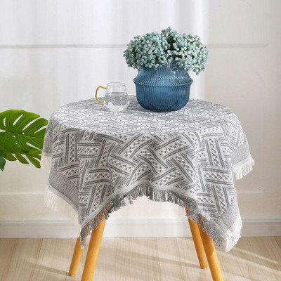 French Ins Style Medvilninis audinys Staltiesė Plaunamas kutas Stalas stalui nappe de table Stalo užvalkalas Tafelkleed mantel mesas