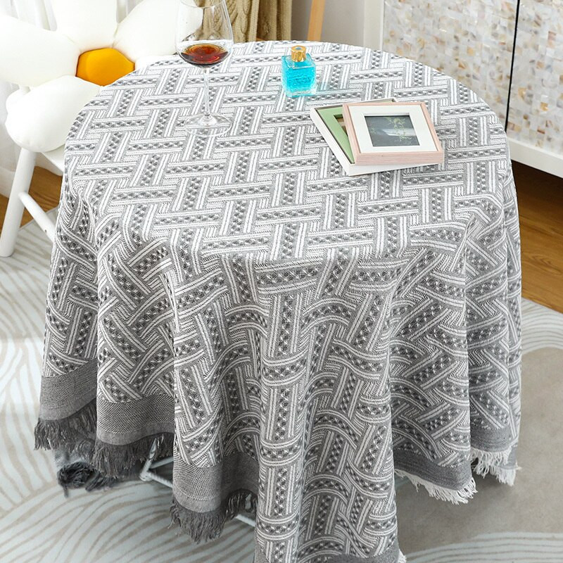 French Ins Style Medvilninis audinys Staltiesė Plaunamas kutas Stalas stalui nappe de table Stalo užvalkalas Tafelkleed mantel mesas