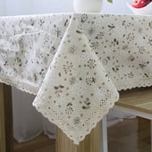 Față de masă decorativă Față de masă din dantelă de pânză Față de masă dreptunghiulară Fețe de masă Mantel Mesa Nappe Fețe de masă elegante