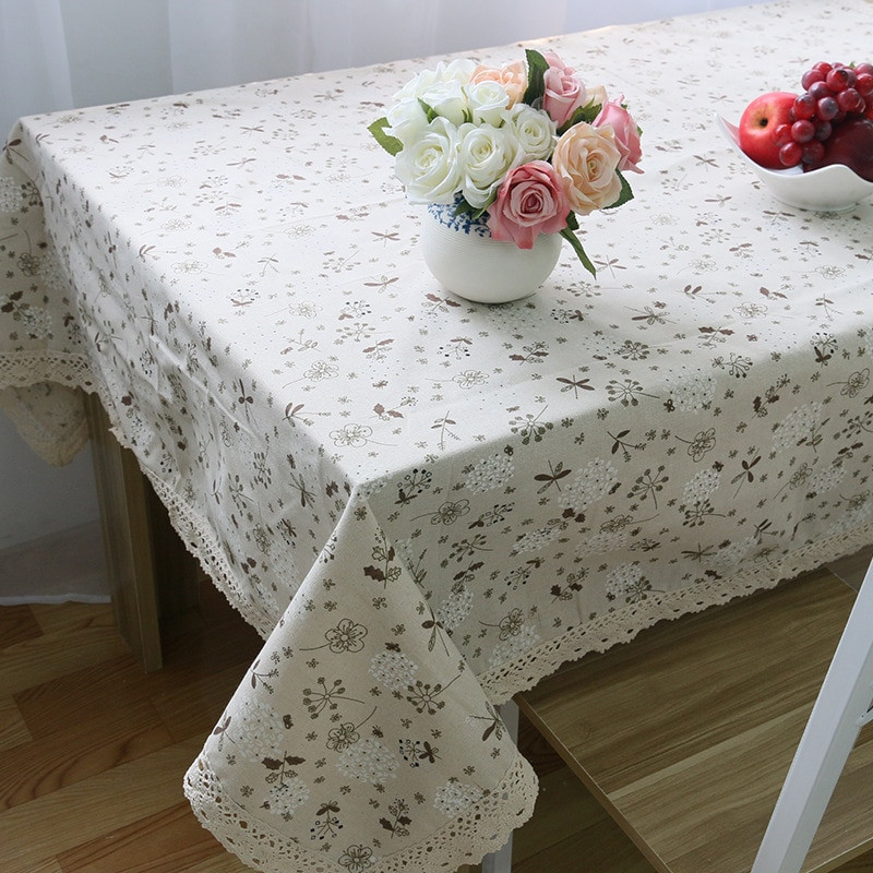 Față de masă decorativă Față de masă din dantelă de pânză Față de masă dreptunghiulară Fețe de masă Mantel Mesa Nappe Fețe de masă elegante