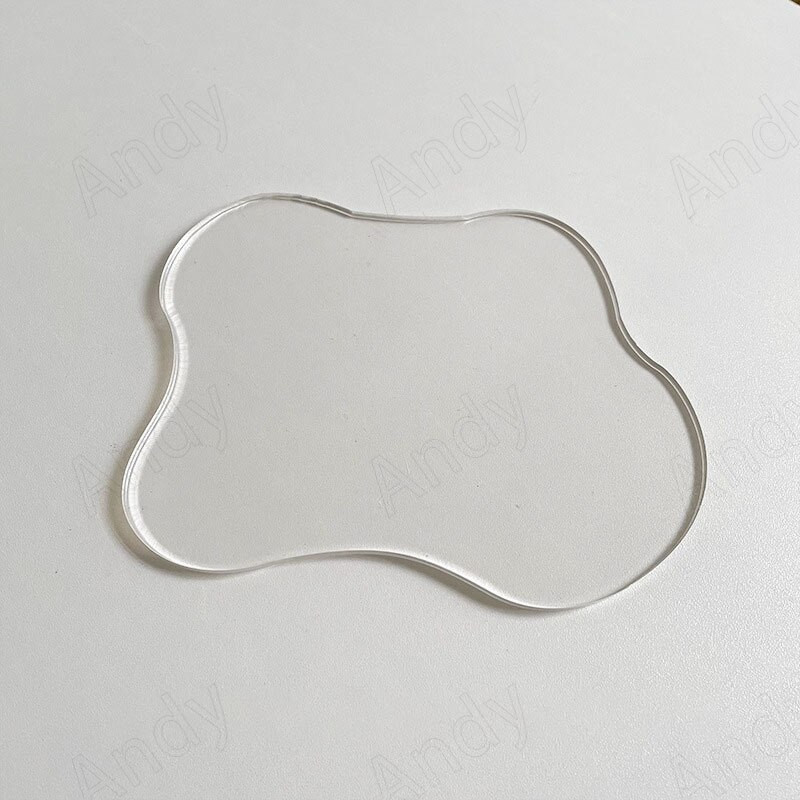 Moderna akrilna ladica Minimalistički umjetnički organizator nakita za spavaću sobu Nepravilne ladice za desert Dekoracija doma Ladica za pohranu stola