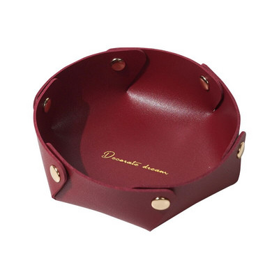 Nauja Nordic Ins odinė stalinio kompiuterio laikymo dėžutė, raktų durelės, kosmetiniai papuošalai, prieangis, įvairių daiktų laikymo dėžutė, įvairių daiktų laikymo dėklas