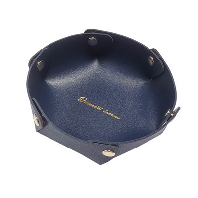 Nauja Nordic Ins odinė stalinio kompiuterio laikymo dėžutė, raktų durelės, kosmetiniai papuošalai, prieangis, įvairių daiktų laikymo dėžutė, įvairių daiktų laikymo dėklas