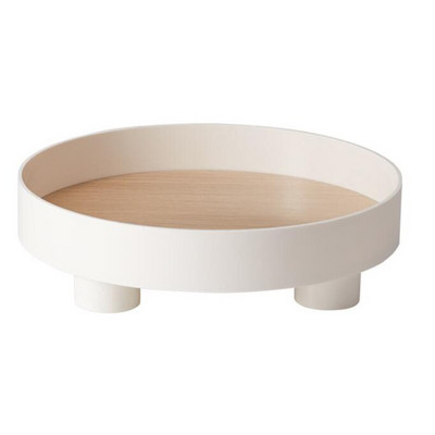 Medinis padėklas žvakidės laikymo padėklas dekoravimo organizatoriui Namų dekoras Dekoratyvinis padėklas Papuošalai Rodyti maisto lėkštes konteineris