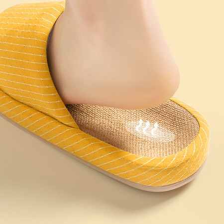 Papuci de casa de dama model nou cu talpa plata