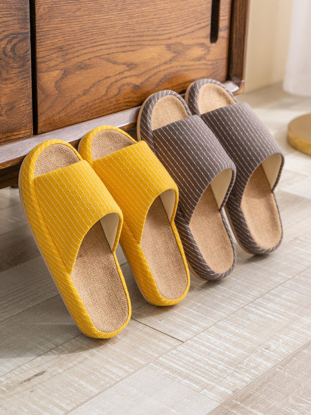 Papuci de casa de dama model nou cu talpa plata