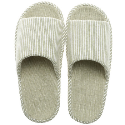 Dryžuotos rudens-žiemos šlepetės