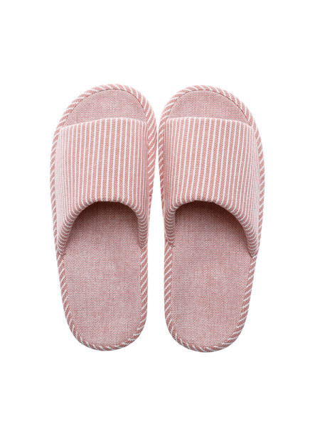 Dryžuotos rudens-žiemos šlepetės