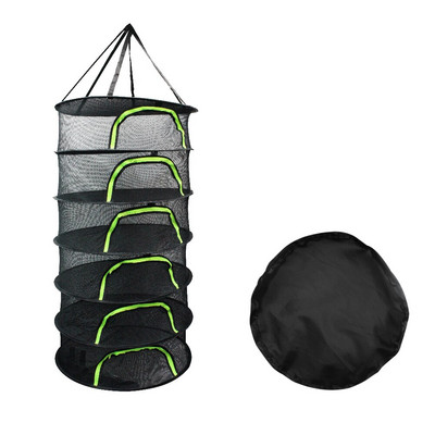 6 sluoksnių džiovinimo tinklelis sulankstomas džiovinimo lentynas gėlėms pumpurams augalams.