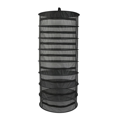 6/8 sluoksnių džiovinimo tinklelis žolelėms pakabinamas krepšelis sulankstomas sausas stovas Žolelių džiovinimo tinklelis Džiovinimo maišelis tinklelis gėlėms pumpurams augalams.