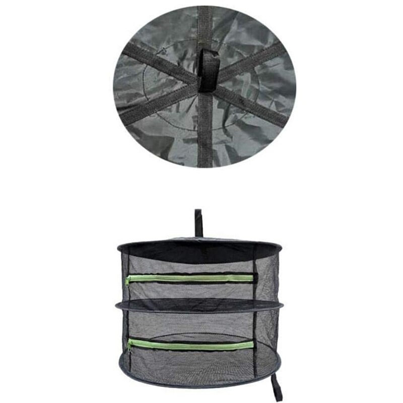 Νέα σχάρα στεγνώματος βοτάνων 2 στρωμάτων, στεγνωτήριο τροφίμων, δικτυωτό πλέγμα στεγνώματος, στεγνωτήριο διχτυού, στεγνωτήριο δίχτυ, κρεμαστό ράφι στεγνώματος, πτυσσόμενο