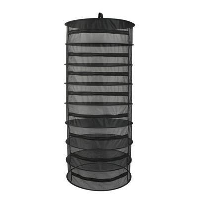 Coș suspendat 4/6/8 straturi cu fermoar Raft pliabil pentru uscat, plasă de uscare pentru ierburi, plasă pentru ierburi, flori, muguri, plante