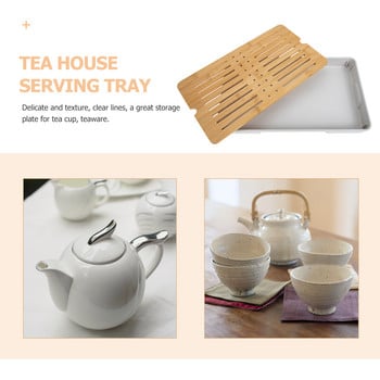 Чиния за съхранение на чайник Съхранение на вода Поднос за чай Поставка за чаша за чай в японски стил