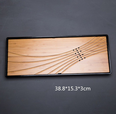 Kung Fu set za čaj od prirodnog drveta od bambusa, pravokutni tradicionalni stol za čajanu od bambusa Alati za kinesku čajanu