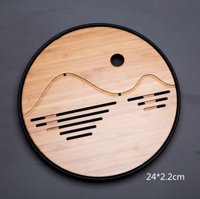 Kung Fu set za čaj od prirodnog drveta od bambusa, pravokutni tradicionalni stol za čajanu od bambusa Alati za kinesku čajanu