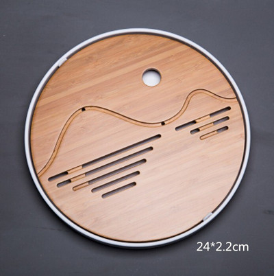 Kung Fu set za čaj od prirodnog drveta od bambusa, pravokutni tradicionalni stol za čajanu od bambusa Alati za kinesku čajanu