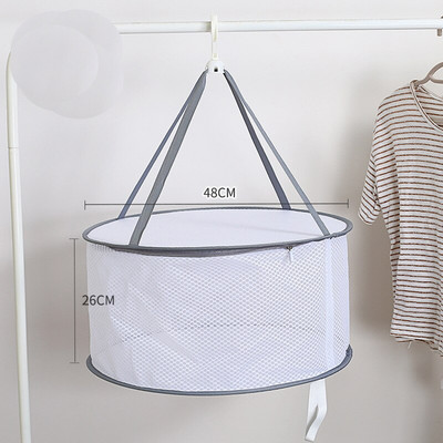 1/2/3 Στρώμα Πτυσσόμενα ρούχα Ράφι στεγνώματος Κρεμαστό καλάθι ρούχων Στεγνωτήριο Παιχνίδια Κάλτσες Δίχτυ στεγνώματος Συμπαγές διχτυωτό Καλάθι ρούχων Οικιακά