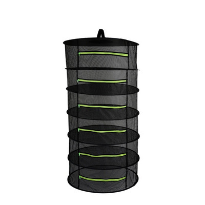 6/8 kihti tõmblukuga Ürtide kuivrest Kokkupandav rippuv kuivatusvõrk Võrgustikku kuivati kott maitsetaimede jaoks Lilled Pungad Taimed Köögiviljad Kala