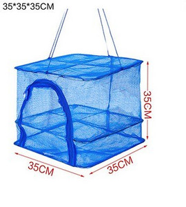 3/5 sluoksnių džiovinimo tinklas Žuvies tinklelis Džiovinimo stovas Kabantis nuo musių narvas daržovėms vaisiams mėsai PE džiovintuvo tinklas Buitinis žuvų tinklas