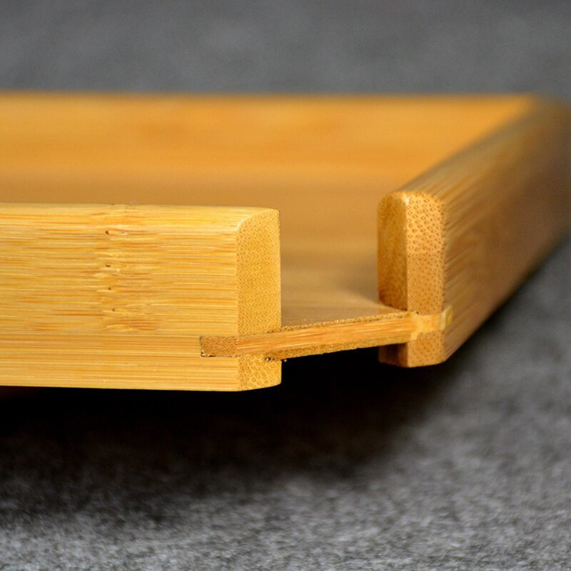 Естествен кунг-фу Бамбуков поднос за чай + лъжица + нож Комплект дъски за чай пуер за показване на da hong pao Инструменти за чаена церемония Аксесоари