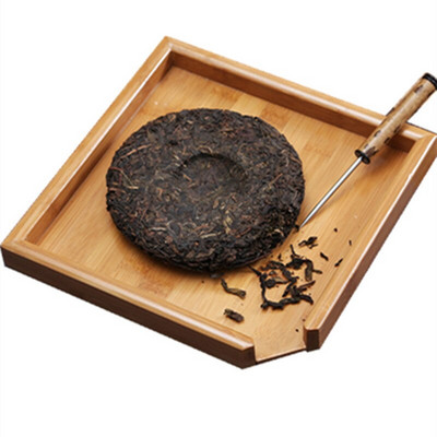 Правоъгълен бамбуков поднос за чай Kung Fu Puer Чай Чинийка Поднос за съхранение Контейнер Чаена церемония Чаен сервиз Джаджи Японски креативен