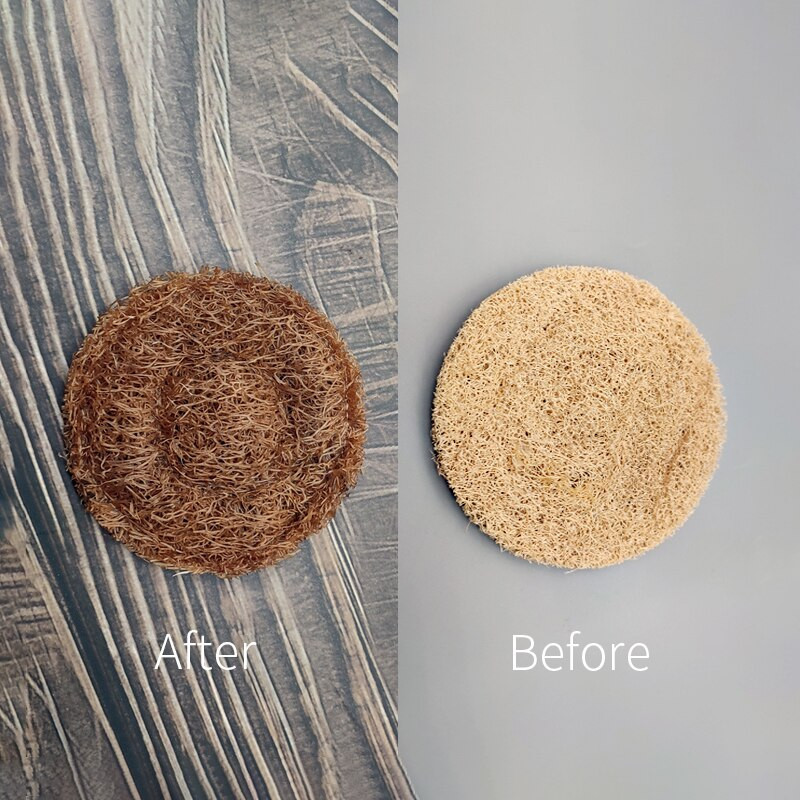 Podloga za podmetač za čajnik Prirodna lufa vlakna koja upijaju vodu Podloga za šalicu čaja Posuđe za čaj Kreativni Kung Fu Set za čaj Svečana oprema Kućna 3 KOM.